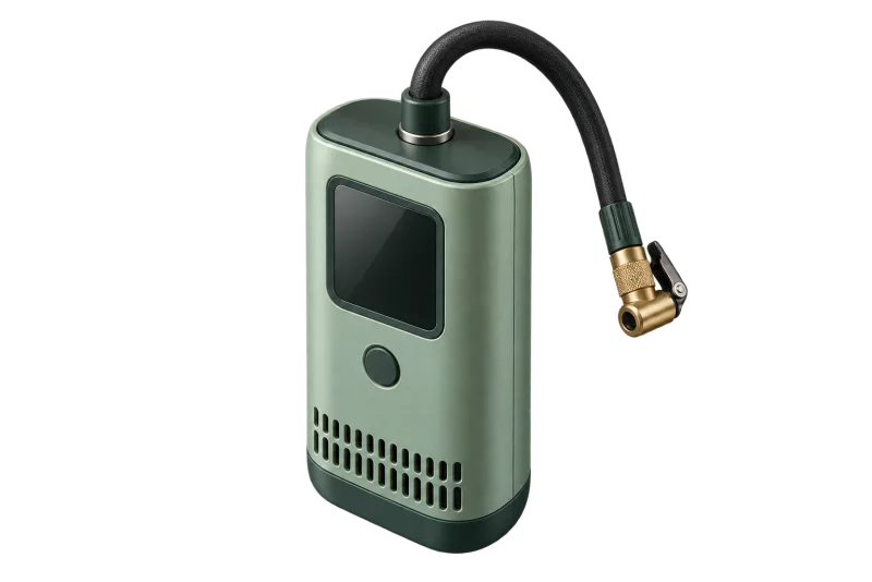 Illustration de catégorie : Compresseur de pneus portable