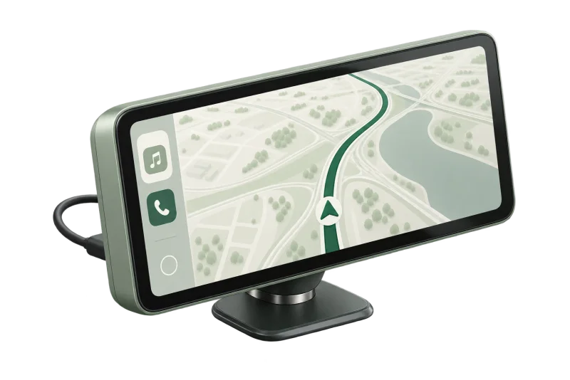 Illustration de catégorie : Écran CarPlay & Android Auto